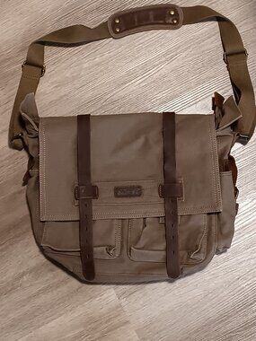Brown crossbody bag KATTEE